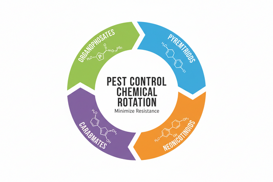 Rotación de Ingredientes Activos para Prevenir la Resistencia en Plagas