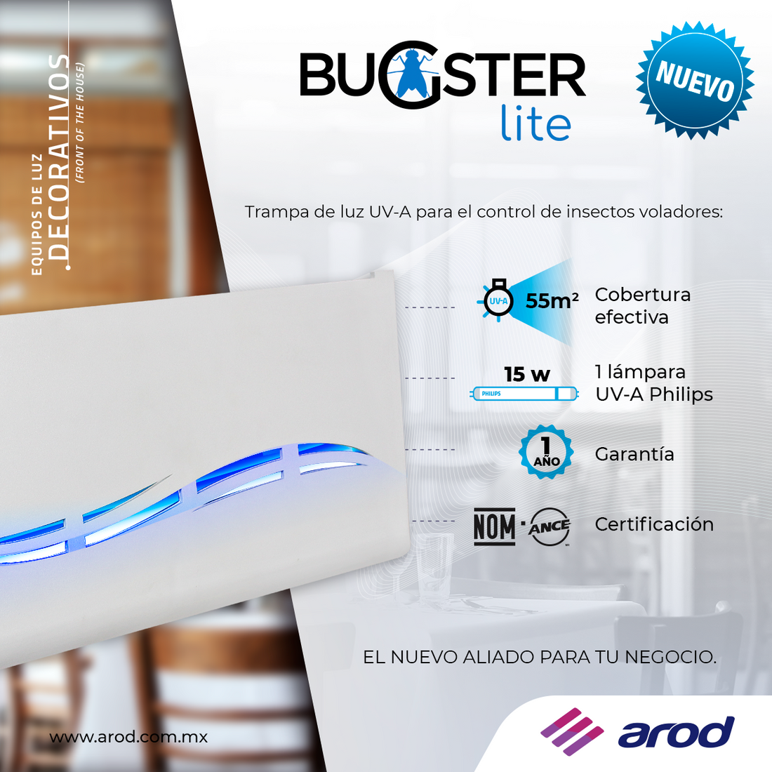 BUGSTER PRO LITE + 15 Trampas a-78 – Ecosistemas: Todo para el control ...