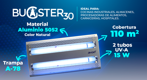 Bugster 30 UV-A Trampa para moscas – Ecosistemas: Todo para el control ...