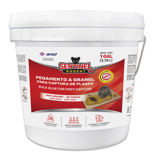 Sentinel Rodent Galón Pegamento para trampas