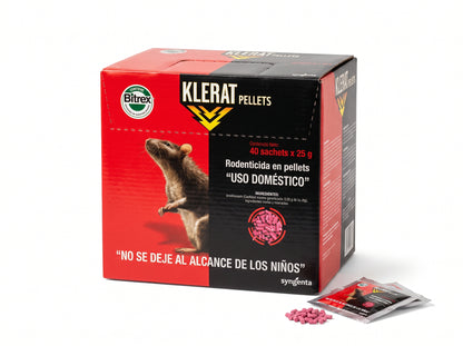 KLERAT PELLETS Caja 40 sobres de 50G