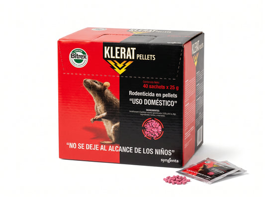 KLERAT PELLETS Caja 40 sobres de 50G