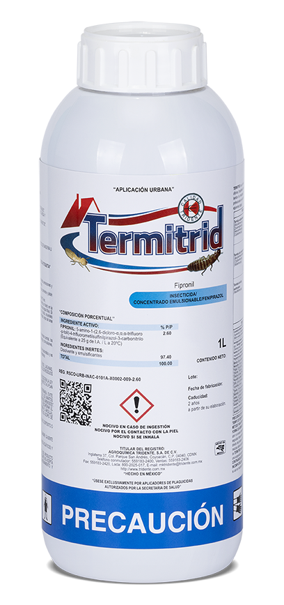 COMEJEN TERMITRID (FIPRONIL 2.6% CE) 1 LT BANDA AZUL