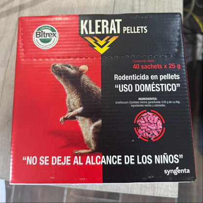 KLERAT PELLETS Caja 40 sobres de 50G